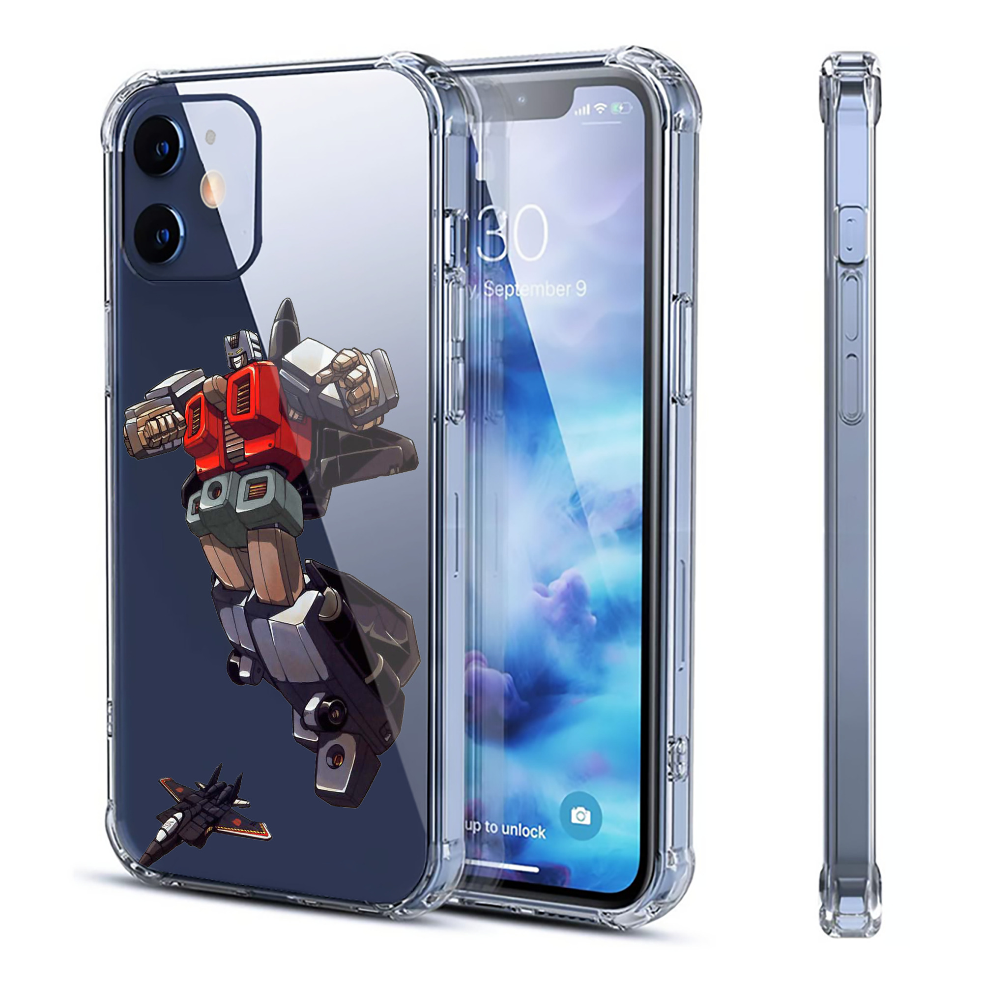 （画像用）  【iPhone 12シリーズ対応】透明スマホケース（クリアソフトケース）